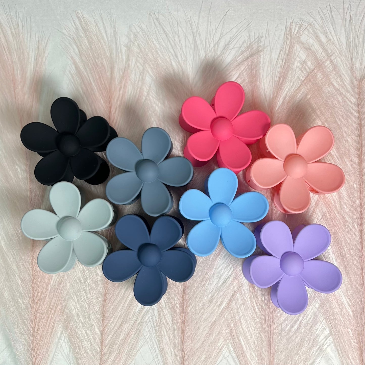 Flower Claw Clips