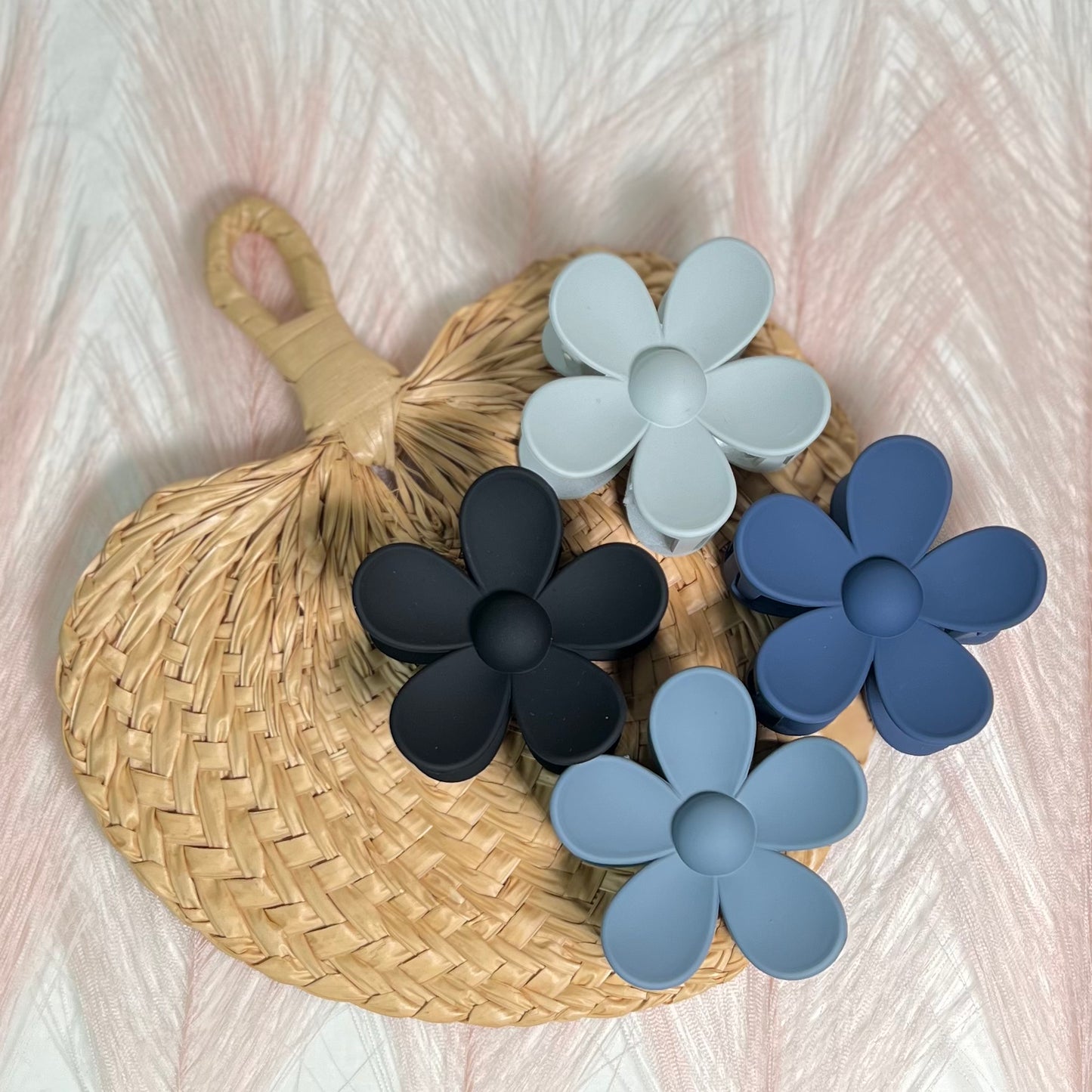 Flower Claw Clips
